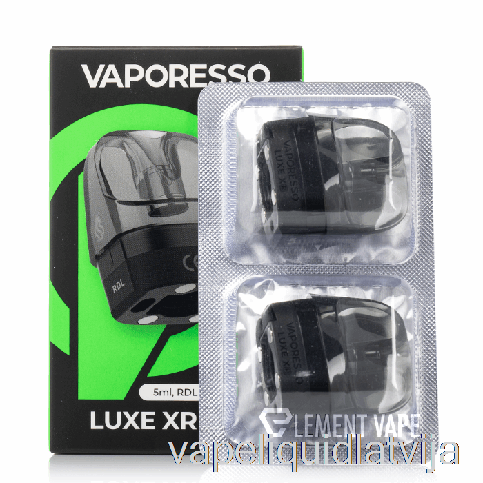 Vaporesso Luxe Xr ​​nomaiņas Pods 5ml Rdl Pods Vape šķidrums